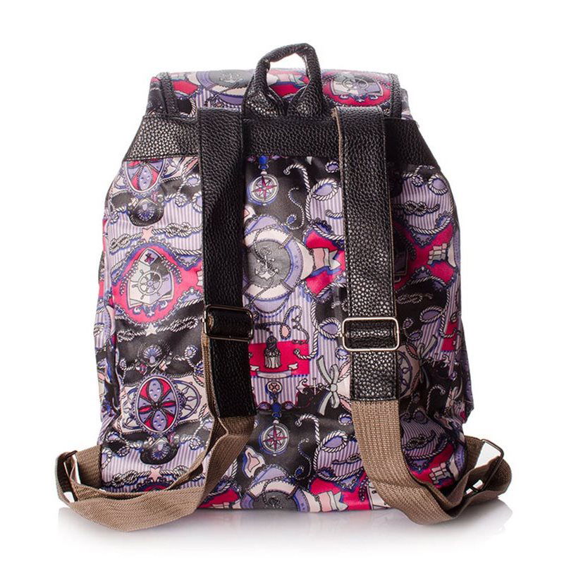 Plecak Vintage pirate violet