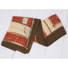 Szal VINTAGE EQUESTRIAN BROWN