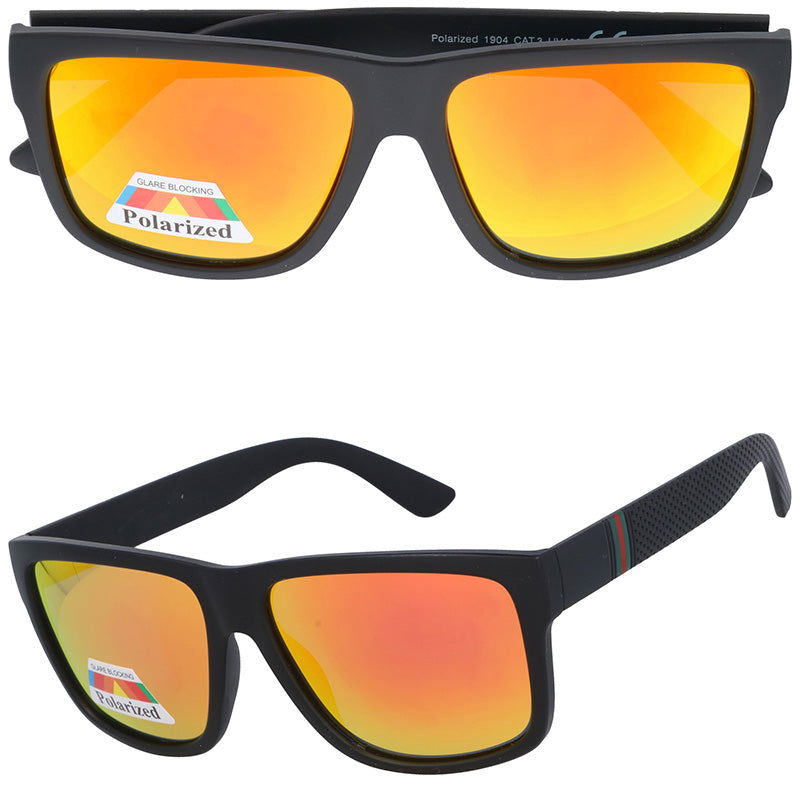 BORNEO ORANGE męskie okulary przeciwsłoneczne polaryzacyjne MORAMO