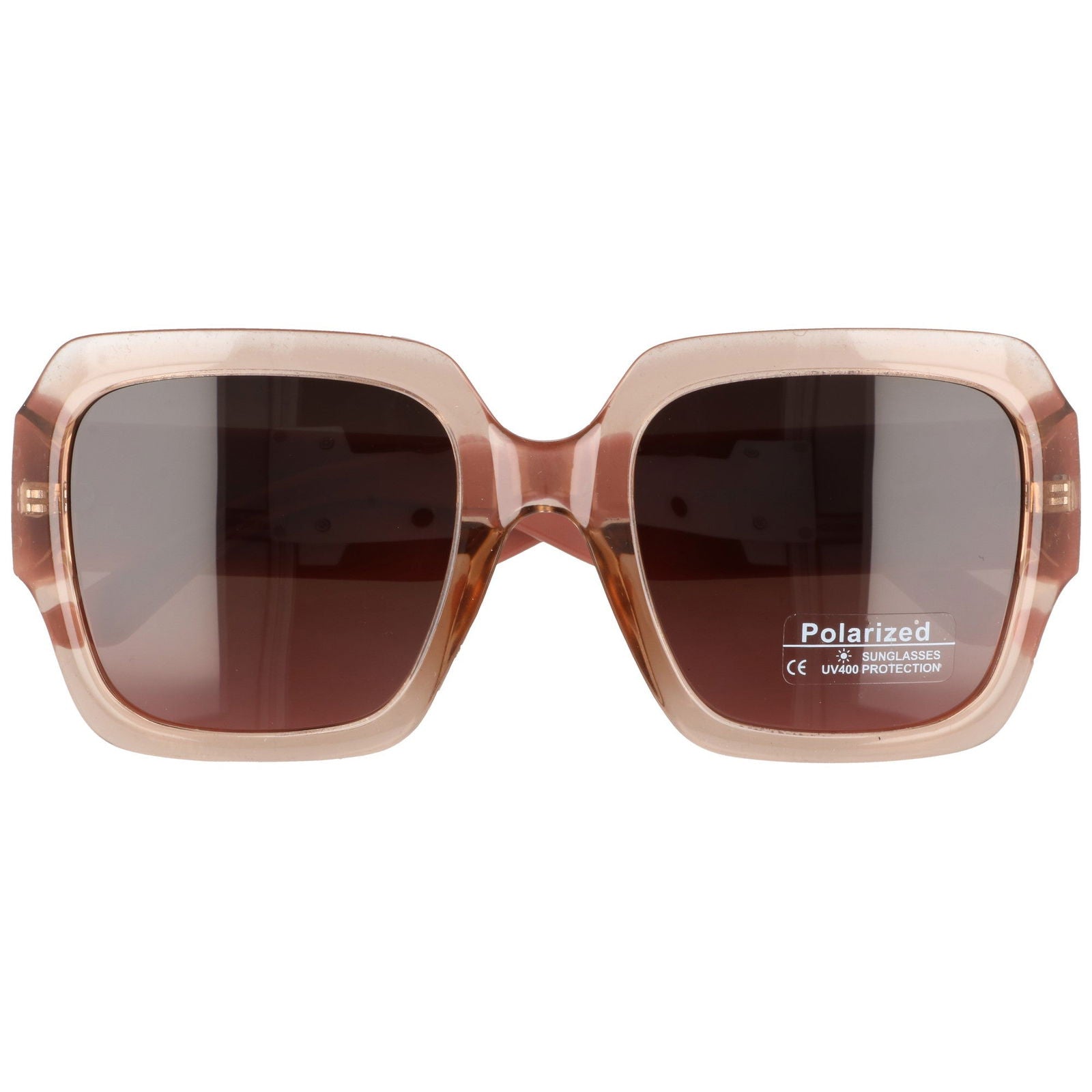 HIPPIE III różowe okulary przeciwsłoneczne damskie oversize MORAMO