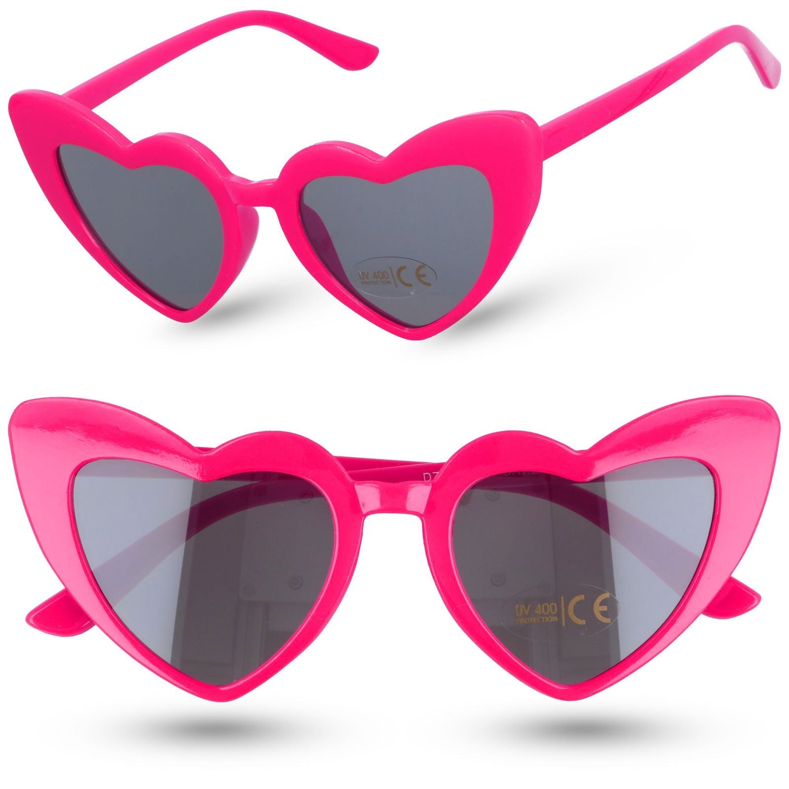 KIDS HEART FUCHSIA okulary przeciwsłoneczne dla dziewczynek MORAMO