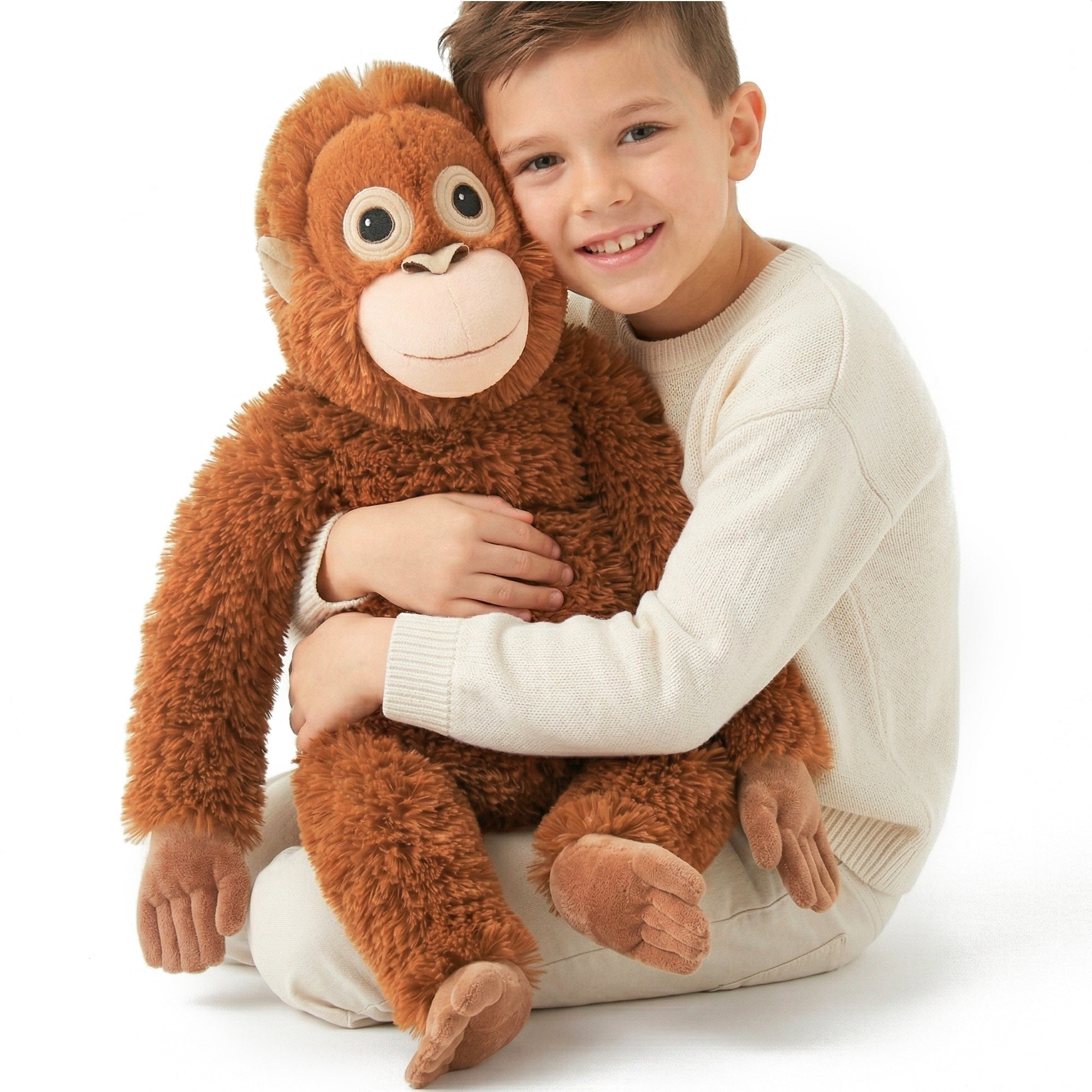 KOKO duży pomarańczowy pluszak orangutan 66cm MORAMO