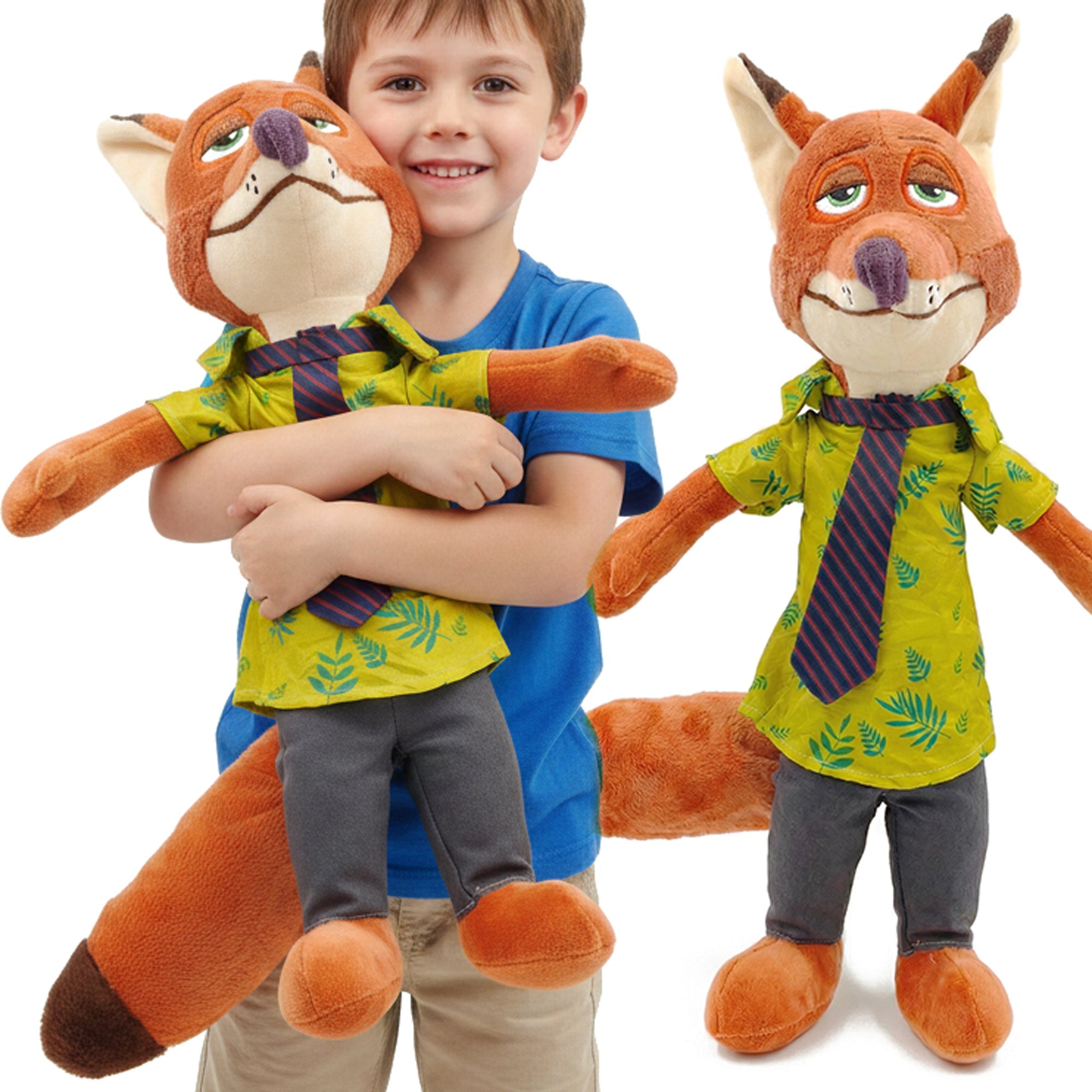 NICK WILDE różowy pluszak zwierzogród zootopia 60cm MORAMO