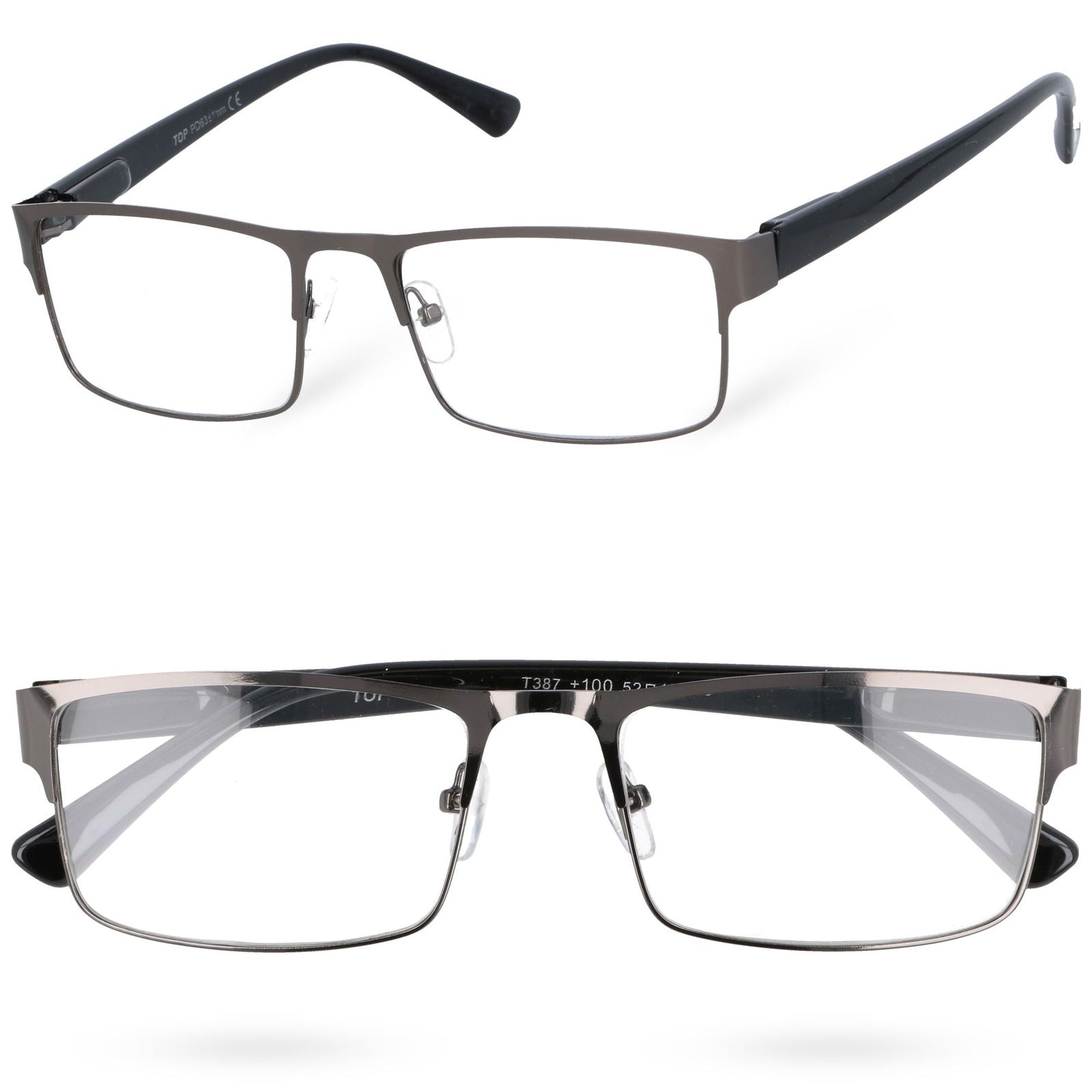 READBOOST SILVER złote okulary korekcyjne do czytania MORAMO