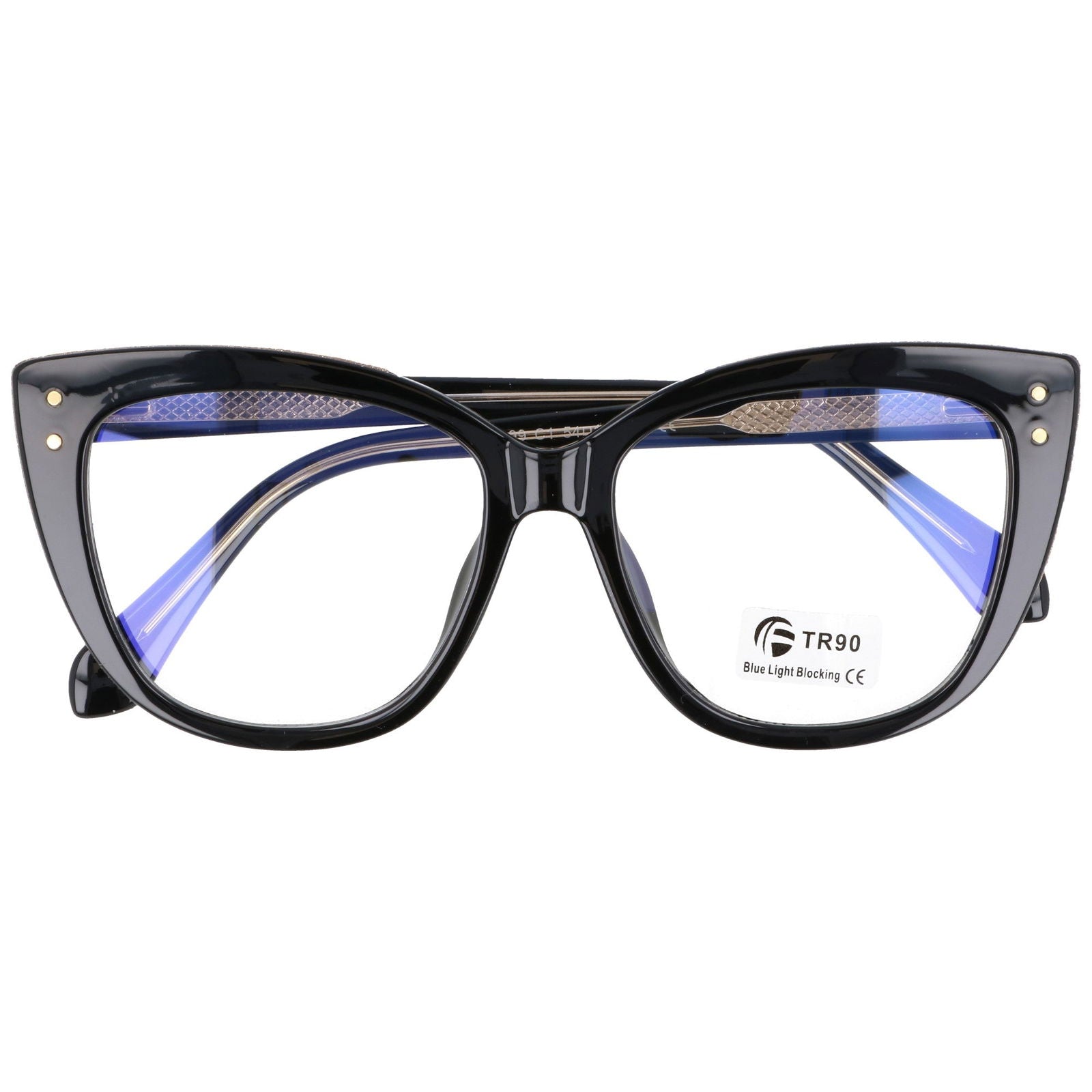 SCREENSHIELD okulary damskie zerówki kocie oczy MORAMO