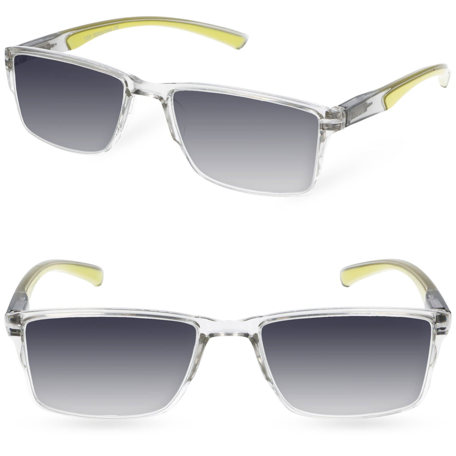 VISION EXPRESS okulary korekcyjne żółte fotochromowe unisex MORAMO