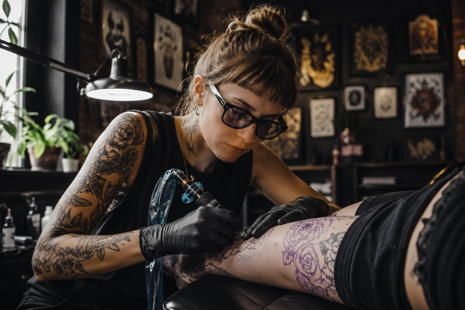 Okulary do tatuowania