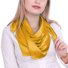 Apaszka SOFT SATINE YELLOW