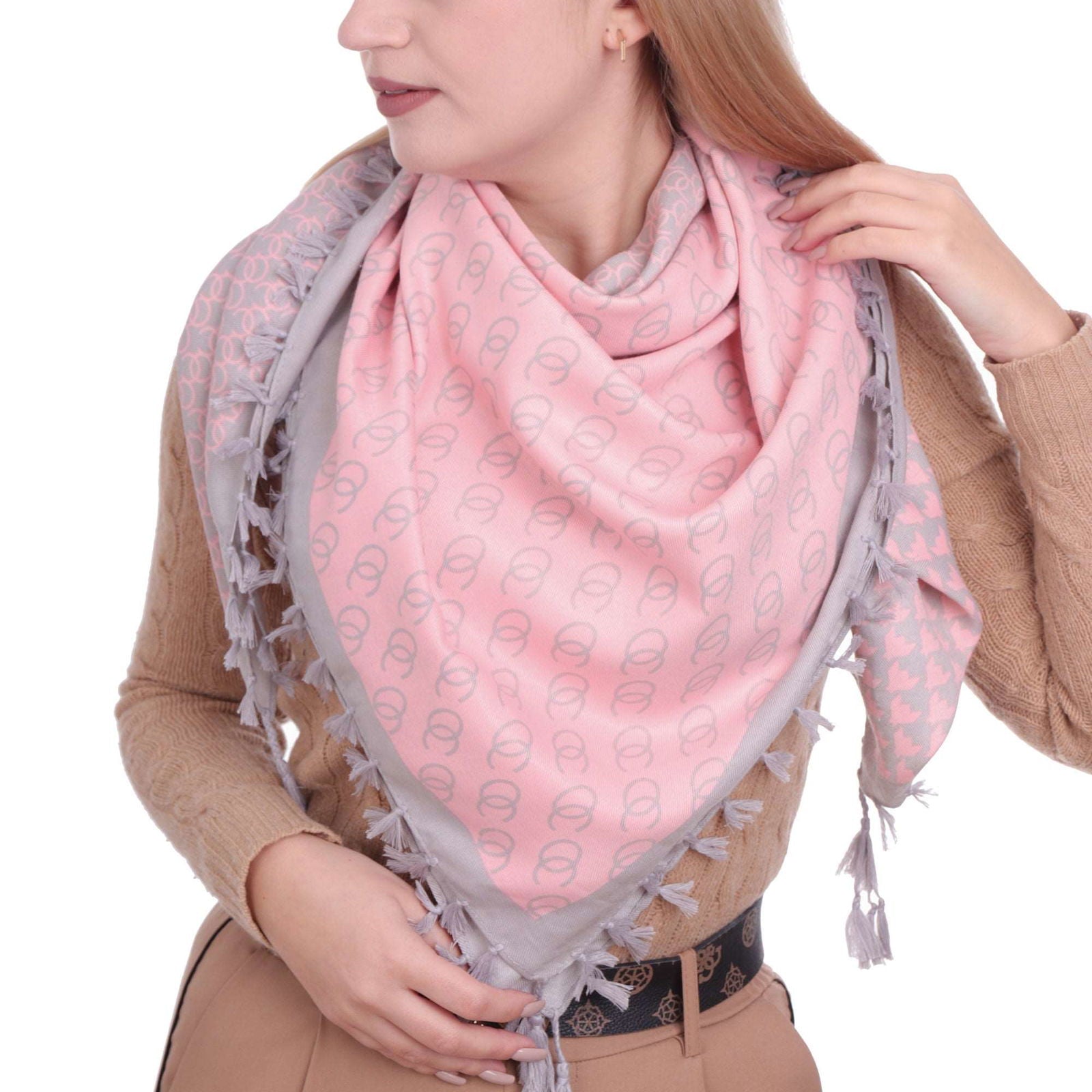 Chusta LUXE LAYERS PINK