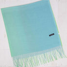 Chusta SKYLINE BLUSH BLUE-GREEN