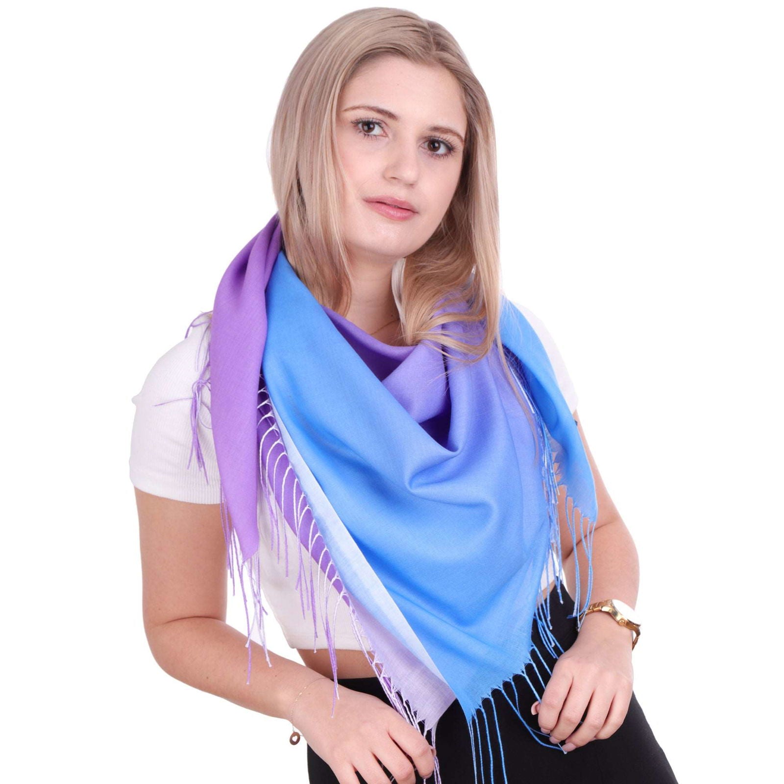 Chusta SKYLINE BLUSH blue-VIOLET