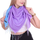 Chusta SKYLINE BLUSH blue-VIOLET