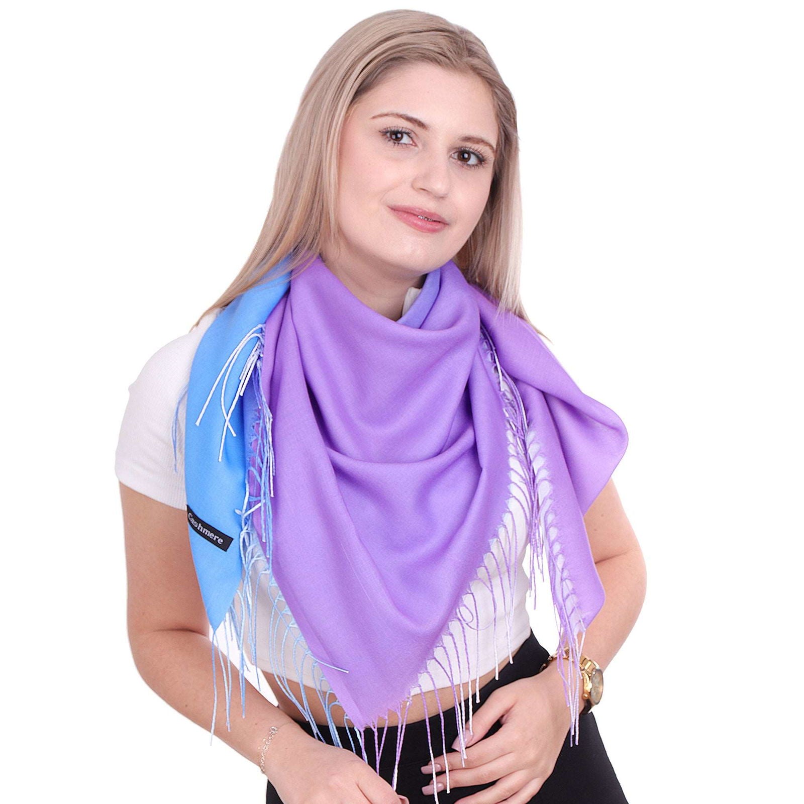 Chusta SKYLINE BLUSH blue-VIOLET