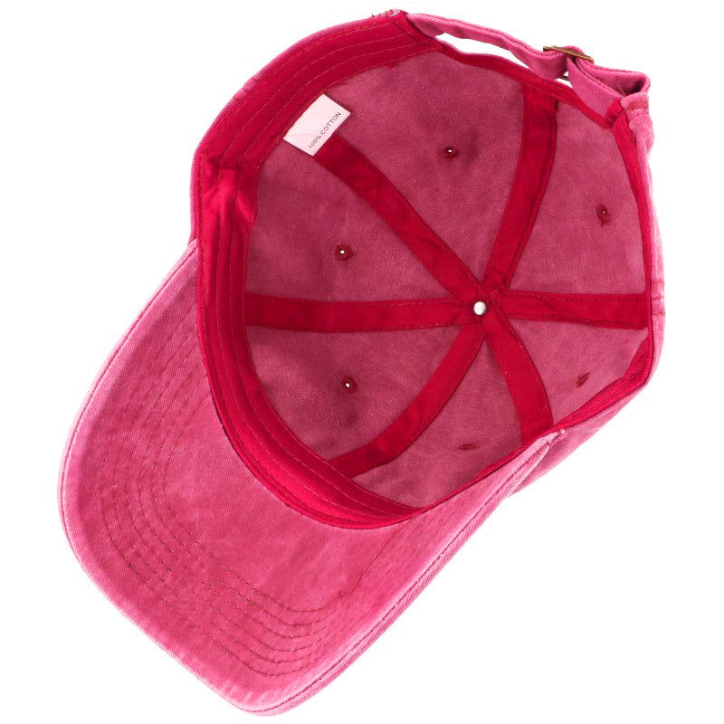 Czapka VINTAGE PEAK ROSA FUCSIA