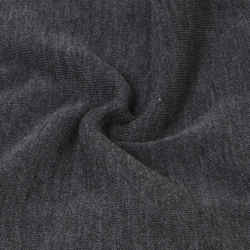 Komplet czapka i komin WARM DUET DARK GRAY
