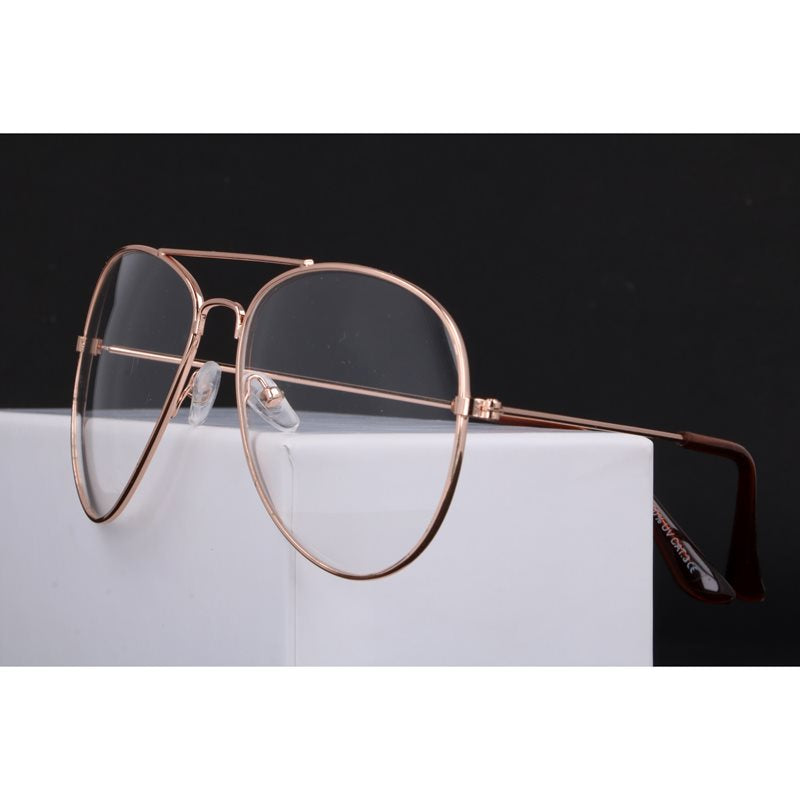 Okulary AVIATOR GOLD