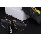 Okulary AVIATOR GOLD