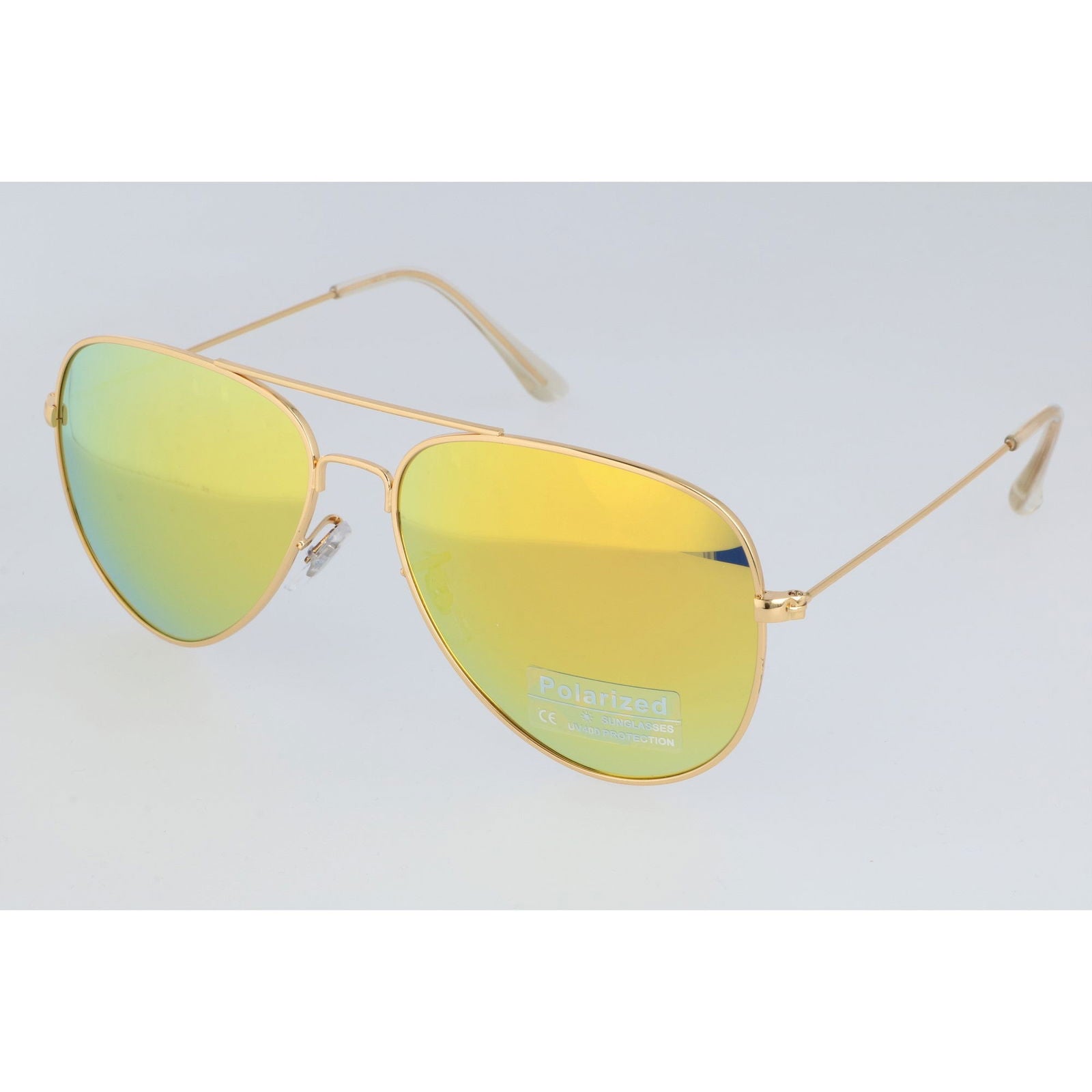 Okulary AVIATOR YELLOW MIRROR