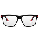 Okulary BLACK RED EDGE