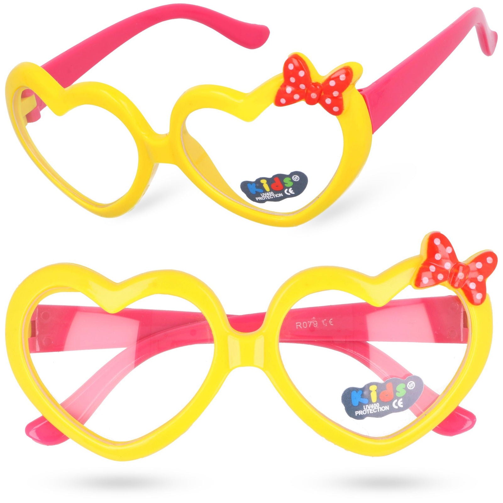 Okulary BUTTERFLY yellow