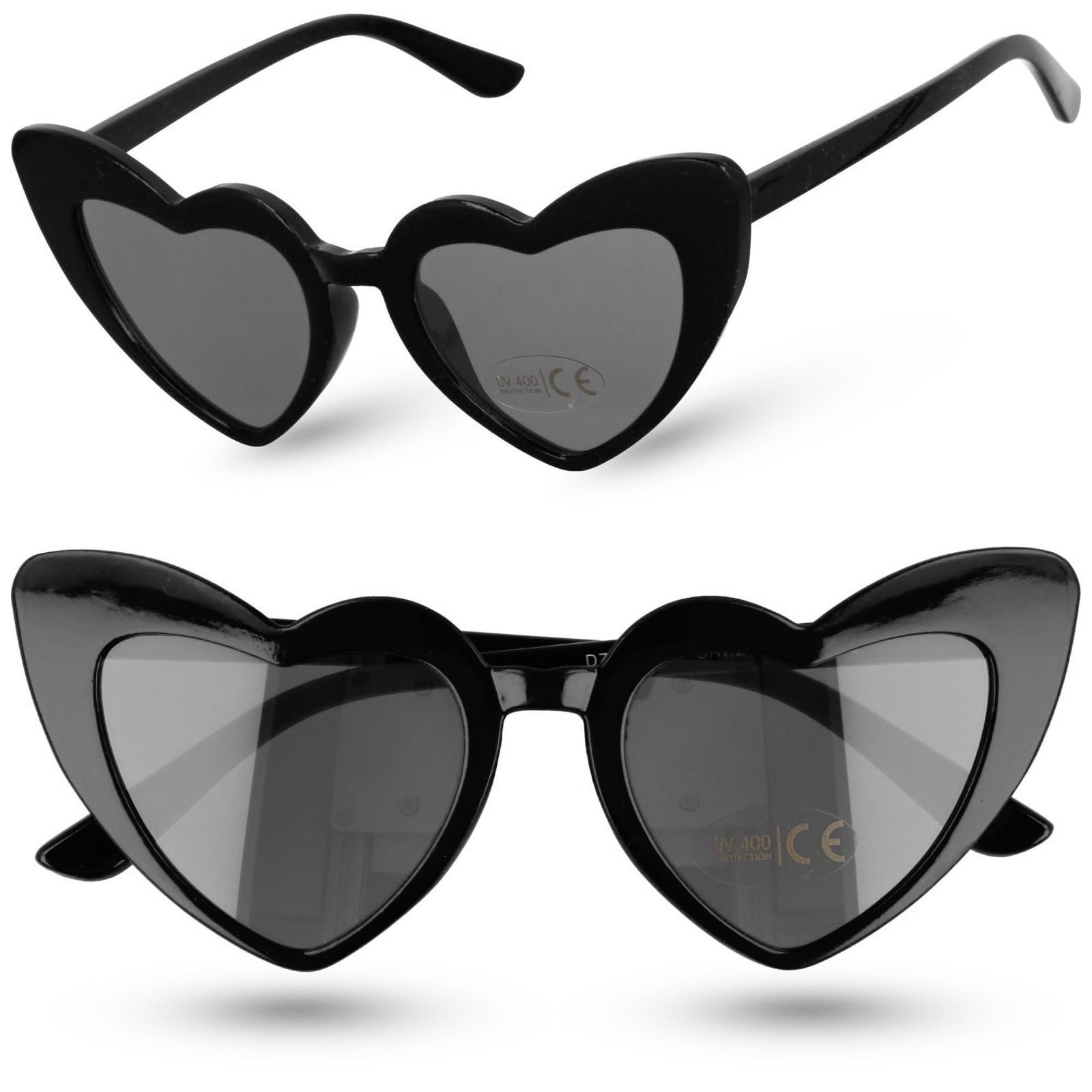 Okulary KIDS HEART BLACK