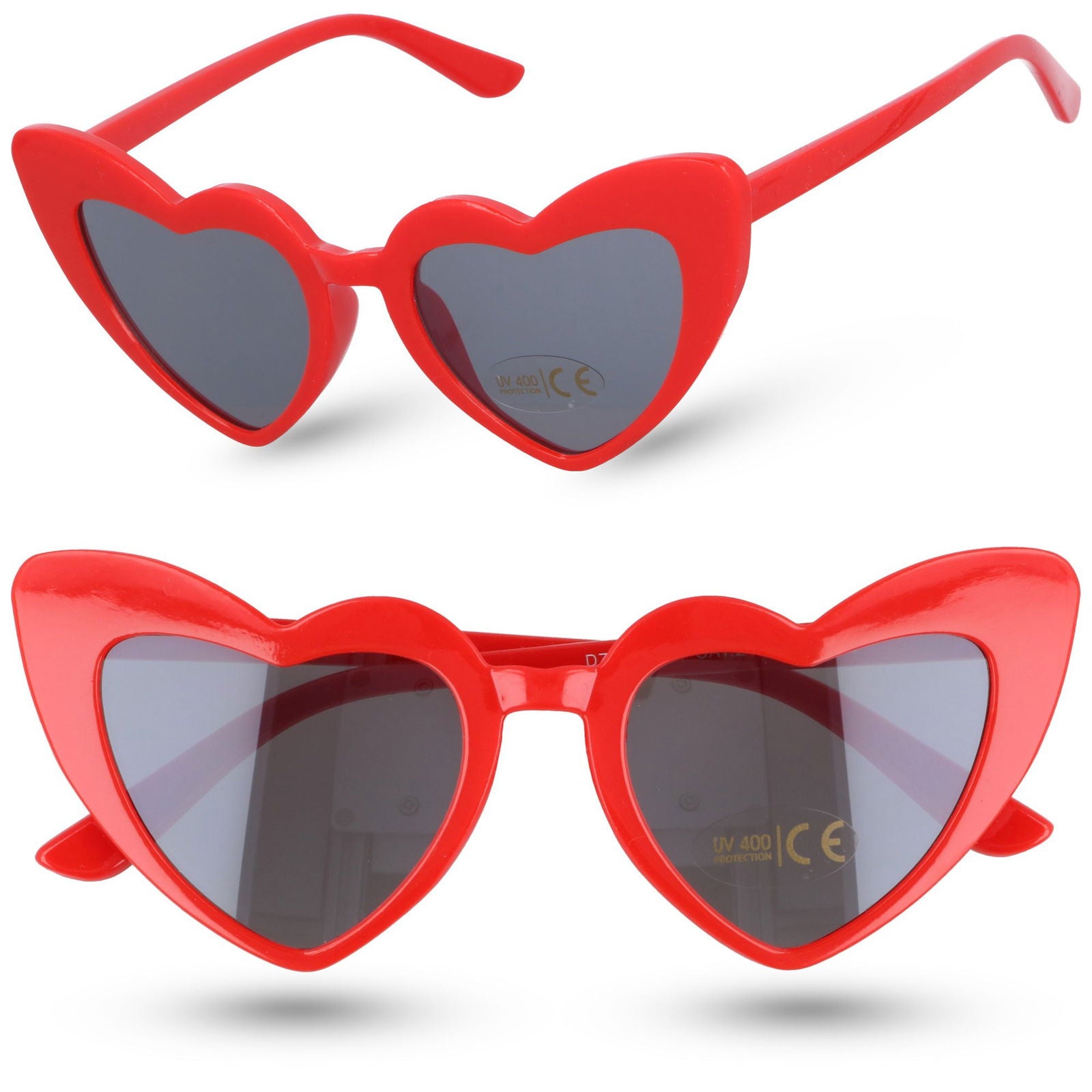 Okulary KIDS HEART RED