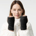 Rękawiczki ALPACA FUR MITTENS