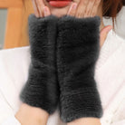 Rękawiczki ALPACA FUR MITTENS