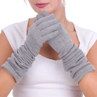 Rękawiczki CHIC ELBOW-LENGTH GRAY