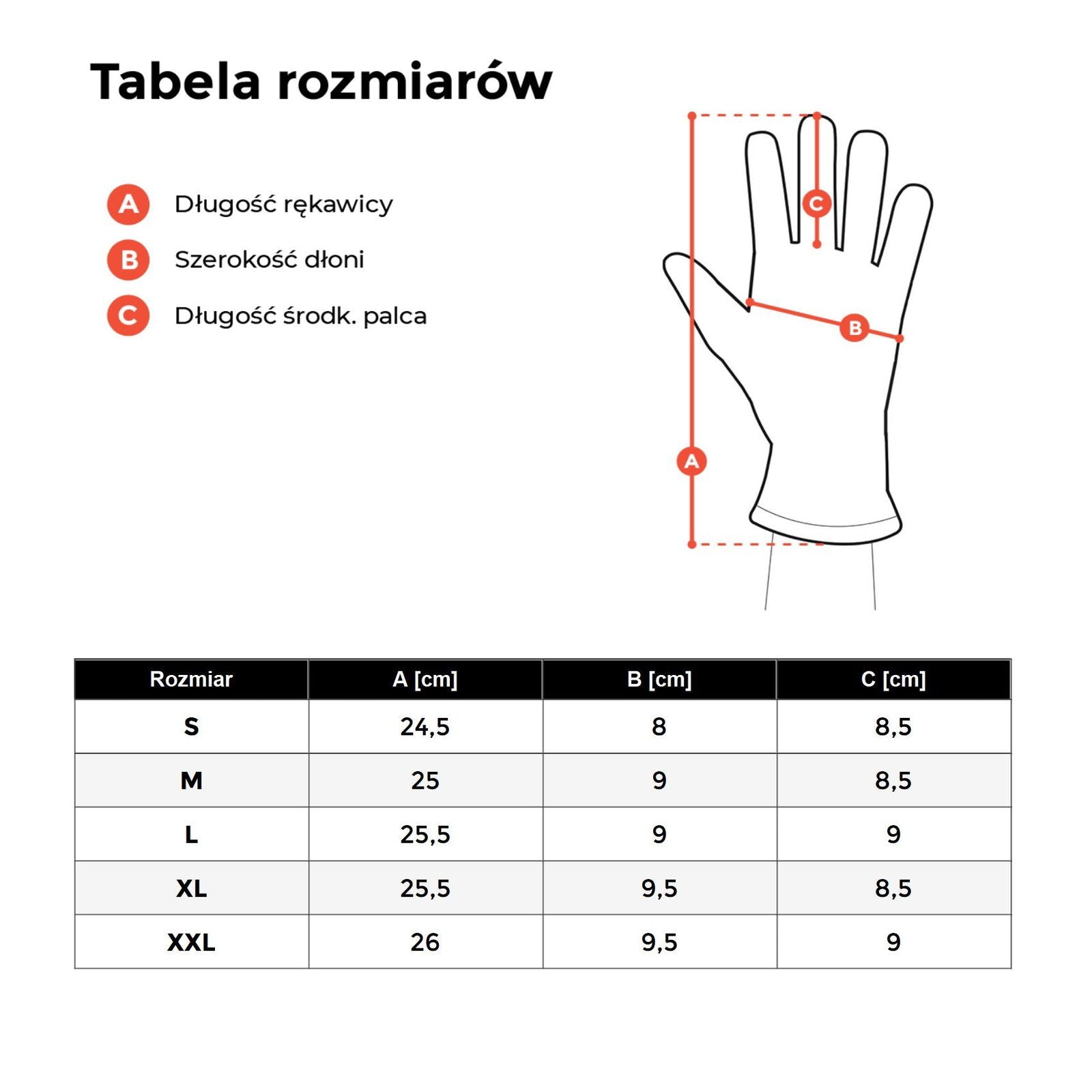 Rękawiczki CLASSY HANDS