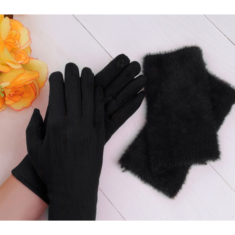 Rękawiczki COZY TOUCH BLACK