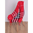 Szal BRITISH PLAID RED