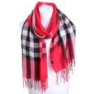 Szal BRITISH PLAID RED