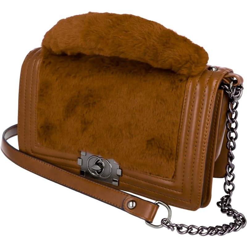 Torebka LUXURY FURRY CHANEL BROWN