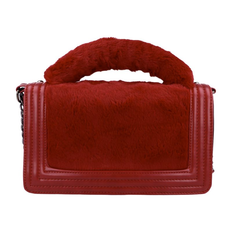 Torebka LUXURY FURRY CHANEL RED