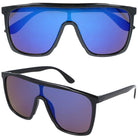 ANTUN BLUE czarne okulary przeciwsłoneczne pilotki unisex MORAMO