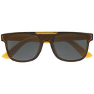 ASTER YELLOW czarne okulary przeciwsłoneczne pilotki unisex MORAMO
