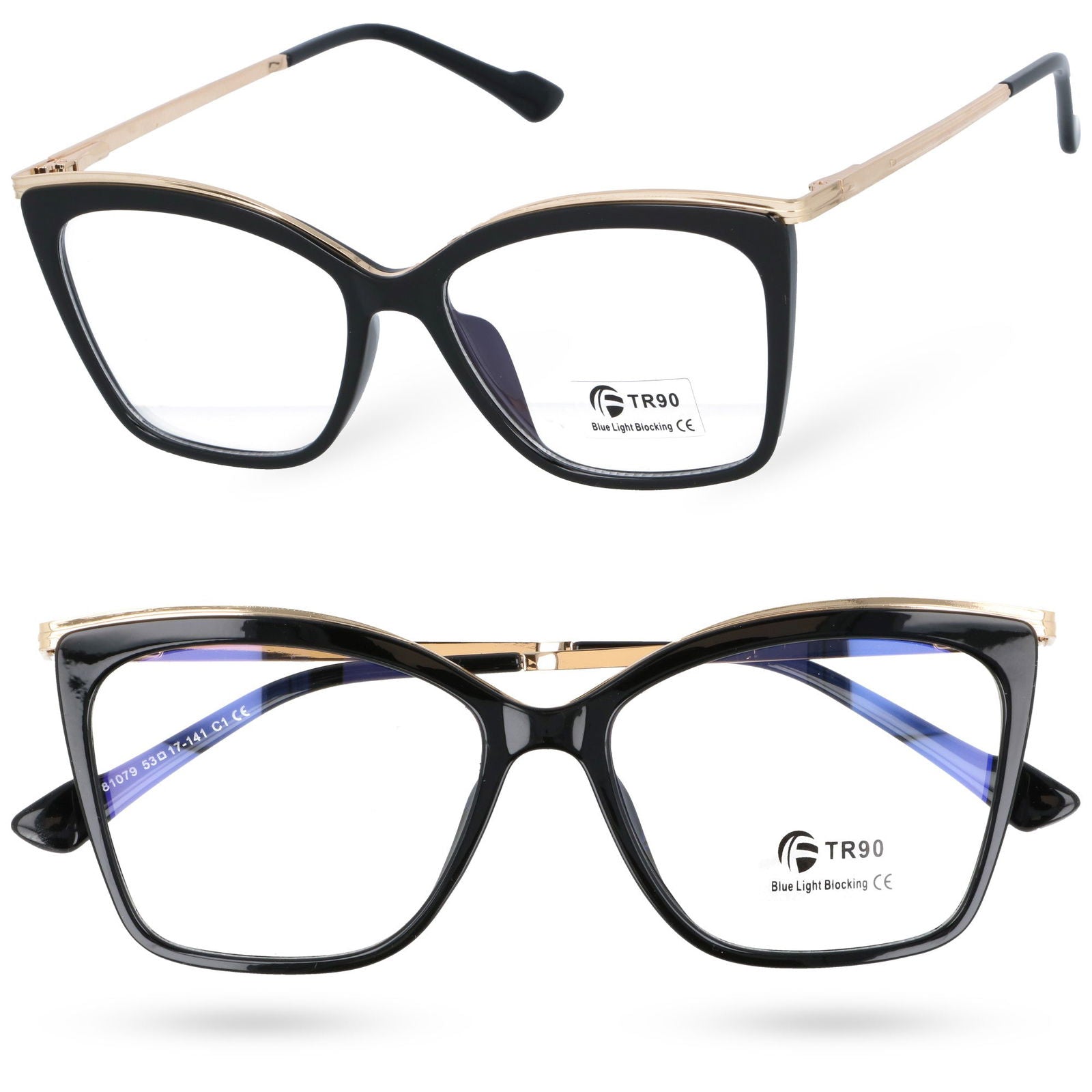 AVA'S ALLURE damskie okulary zerówki blue light MORAMO
