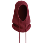 NOVA 2 burgundowa dzianinowa balaclava komin unisex MORAMO