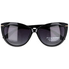 BARNA czarne damskie okulary polaryzacyjne kocie oczy MORAMO