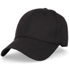 CLASSIC czarna bawełniana czapka z daszkiem unisex MORAMO