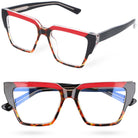 DIVA DAZZLE okulary damskie zerówki kocie oczy MORAMO