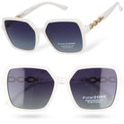FEMININE FOCUS WHITE damskie białe okulary polaryzacyjne MORAMO
