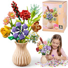 FLOWERS klocki bukiet kwiatów w wazonie 792 MORAMO