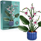 FLOWERS klocki orchidea zestaw botaniczny 728 elementów MORAMO