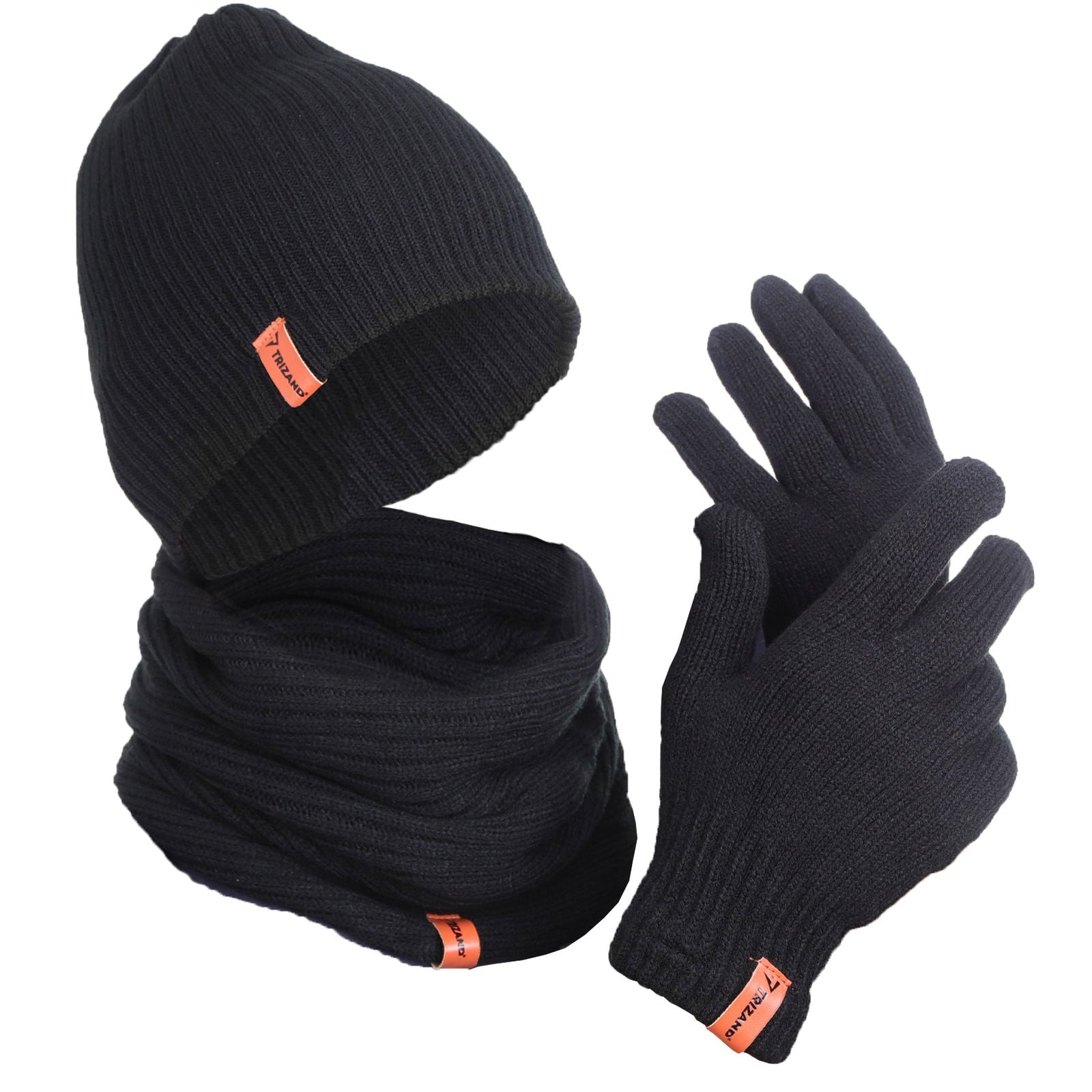 FROSTY czarny męski komplet zimowy 3in1 MORAMO