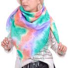 GALAXY GLAM wielokolorowa chusta damska z wiskozy MORAMO