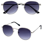 GEDON II srebrne okulary przeciwsłoneczne lenonki unisex MORAMO
