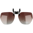 GRADIENT BROWN nakładki polaryzacyjne na okulary unisex MORAMO