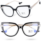 GRAND CATS okulary zerówki damskie kocie oczy MORAMO